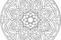 Mandala a colorier gratuit a imprimer 6